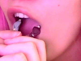 Giantess Has Sex with 2 Tiny People.