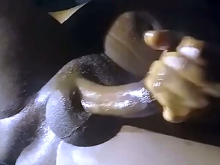 Big BBC Masturbated To Explosive End