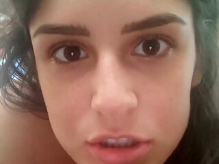 Close up amazing blowjob
