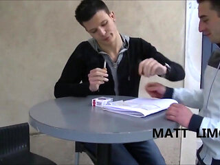 Fucked by his best friend in discret place