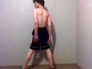 Trying Clothes Playing, Dressing and Undressing - Track Shorts, Shoes and Socks Pt 1