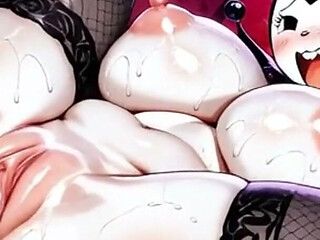 Anime Girl Pussy Destroyed - Crazy Loud Moans & Filled with Thick Cum