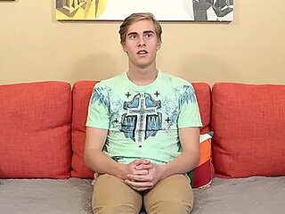 Twink Boy Tries Out A Dildo With Trey Woods
