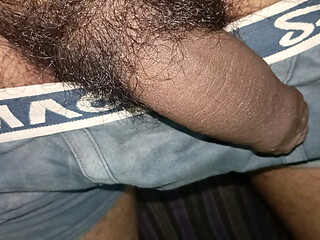 Big cock hand job