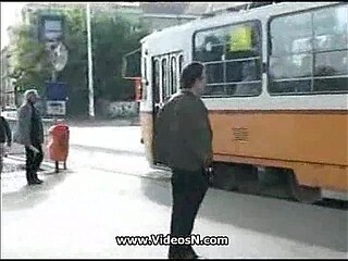 Public lust on a public bench