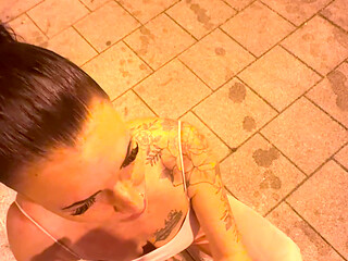 Random Blowjob at Train Station