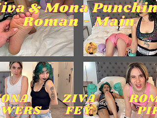 Ziva Mona Punching Roman Main 4K