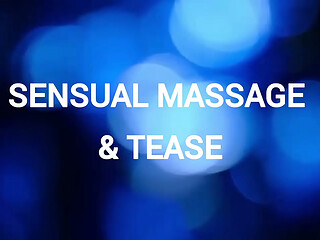 Sensual Massage and Tease with Red Bunny