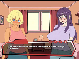 Futanari Have a Heart Too! Futa Hentai Game Ep.2 She Fucked Her Roomate for the First Time Raw in the Bathroom!