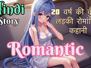 20 Year Old Virgin Girl Romantic Story   Hindi Audio Story (AI Voice)
