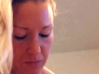 Amazing Amateur American Wife Rides Neighbors Cock