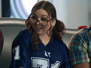 PURE TABOO Mischievous Teen Leana Lovings Seduces Her Stepdad's Best Friends