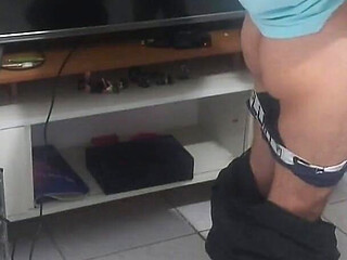 Housewife Complains to the Technician That Her Husband Didn't Notice Her New Lingerie