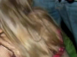 Cock Loving Slut Maise Dee Gets Her Face Covered in Cum by Some Filthy Doggers