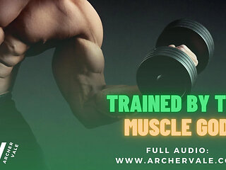 Findom Muscle God Body Worship (M4M Gay Audio Story)