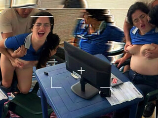 NamiQsein Employee Fucks Client on Camera - Big Tits Latina StepMom POV Blowjob