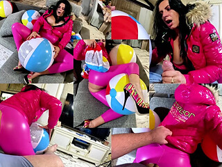 MILF gives a deepthroat and rides cock in doggystyle