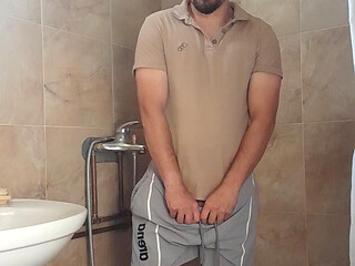 Romanian gay man Daeros is approached by his neighbour and he take it.