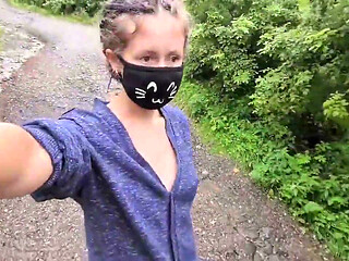 I decided to take a little walk and filmed a video for you. Of course a little rain didn't stop me!