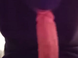 Self sucking guy take his own cock to his own throat and swallow cum in toilet