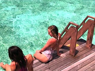 Lustful busty amateur babe flashing and public anal fucking