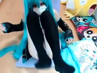 Miku Hatsune Asian Amateur Webcam Show