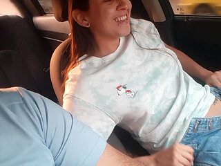 I hitchhike and squirt at myself before I get home.