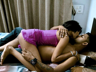 Hot Desi Wife Demands Sex From Tired Husband - Hindi Hardcore Fuck