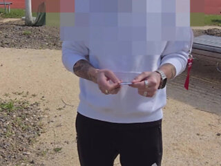 Bisexual Athletic DILF Get's His Big Cock Sucked and Cums in My Mouth After Beeing Convinced to a Casting