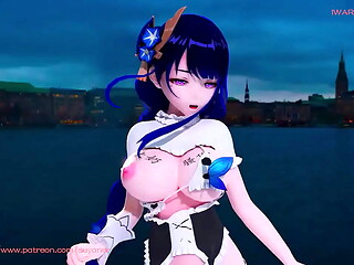 Raiden Ei Dance MMD