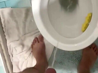Turkish Hairy Cock Pee Video