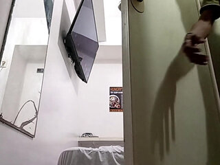 Filipino Twink Jerks His Throbbing Cock in Hotel 1