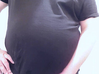 bear smoking and taking a long piss