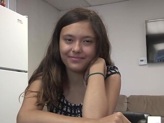 Mia Grand Gets Ger Little Pink Hole Stretched Out By A Shaved Coc