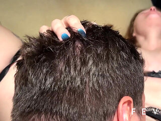 Blonde with Pink Pussy Debut at Fever Films: Hot Threesome with the Brunette and Well Endowed!