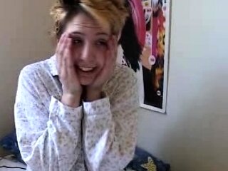 Lovely Blonde With Tight Pussy Masturbate Solo