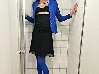 Wetlook Slut Annemieke Cumload under Shower