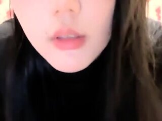 Cute Asian Chubby Teen Wild Dildo Masturbation