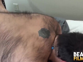 BEARFILMS - Fat bears Sam Black and Enzo Ferrari bareback