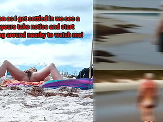 Exhibitionist Wife Helena Price Caribbean Nude Beach Voyeur Cock Tease! Day 2 Part 2 FREE VIDEO