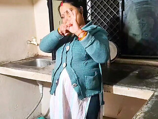 Desi Indian Bhabhi Rough Fucking and Blowjob with Hindi Dirty Talk - Homemade HD