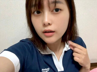 Hot Japanese Amateur Solo Play - Fingering Her Tight Pussy & Moaning For Big Cock