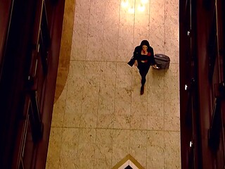 Aletta Ocean and Aleska Diamond ride and suck Roberto Malone's cock in a