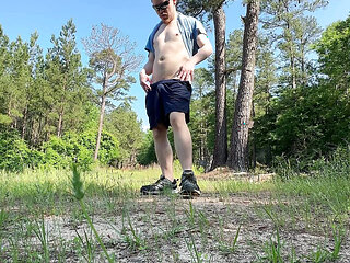 White Faggot Needs Some Good Dick Outdoors