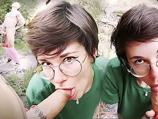 A Real Polish Couple having Sex Outdoors