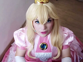 Princess Peach finally rewards Mario for saving her - Sweet Darling
