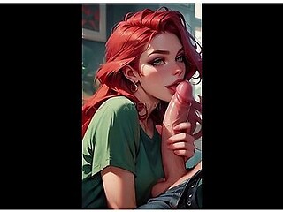 Ruiva Senta Na Rola (video Gerado Por Ia