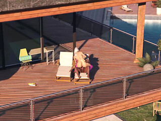 GTA 5 Franklin orders a hot Lady with pink boots Part2