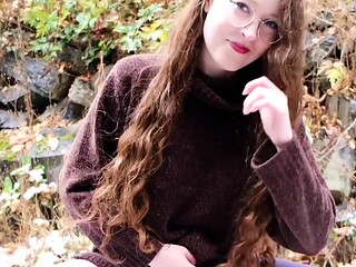 Solo mom masturbates hairy pussy
