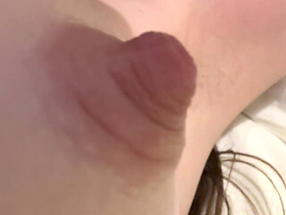 Legs Crossed Masturbation - Real Orgasm Without Hands, Soaking Wet Pussy